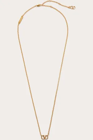 VALENTINO GARAVANI COLLAR DE METAL CON EL VLOGO SIGNATURE Mujer UNI