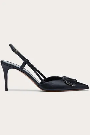 VALENTINO GARAVANI ZAPATOS DE SALÓN DESTALONADOS VLOGO SIGNATURE DE PIEL DE BECERRO CON TACÓN DE 80 MM Mujer 34.5