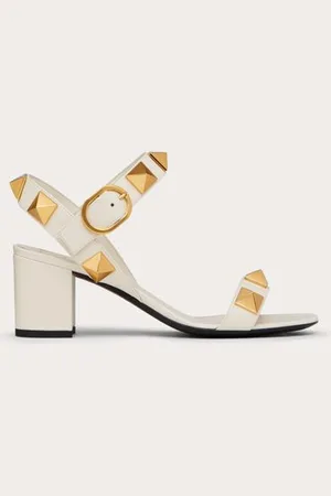 VALENTINO GARAVANI SANDALIAS ROMAN STUD DE PIEL DE BECERRO CON TACÓN DE 60 MM Mujer 35.5