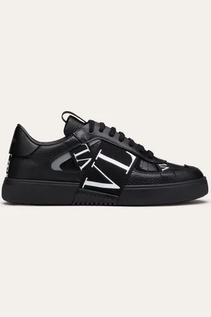 VALENTINO GARAVANI SNEAKERS BAJAS VLTN DE PIEL DE BECERRO CON CINTAS Hombre 38