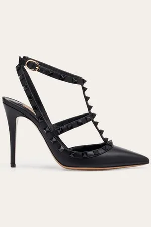 VALENTINO GARAVANI SALONES ROCKSTUD CON PULSERAS Y TACHUELAS A TONO 100 MM Mujer 34.5