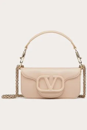 VALENTINO GARAVANI BOLSO DE HOMBRO GARAVANI LOCÒ DE CUERO DE BECERRO Mujer UNI
