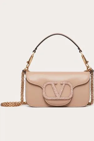 VALENTINO GARAVANI BOLSO PEQUEÑO DE HOMBRO GARAVANI LOCÒ CON LOGOTIPO EN PEDRERÍA Mujer UNI