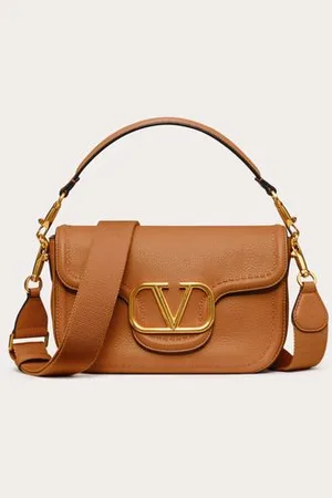 VALENTINO GARAVANI BOLSO DE HOMBRO ALLTIME DE CUERO DE BECERRO GRANEADO SUAVE Mujer UNI