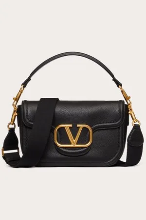 VALENTINO GARAVANI BOLSO DE HOMBRO ALLTIME DE CUERO DE BECERRO GRANEADO SUAVE Mujer UNI