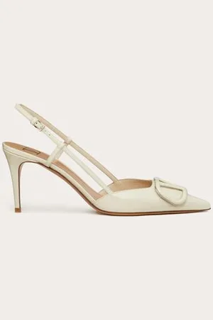 VALENTINO GARAVANI ZAPATOS DE SALÓN DESTALONADOS VLOGO SIGNATURE DE CHAROL CON TACÓN DE 80 MM Mujer 34.5