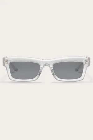 VALENTINO V-SHARP MARCO RECTANGULAR DE ACETATO unisex 53