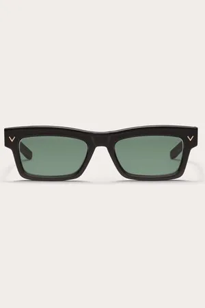 VALENTINO V-SHARP MARCO RECTANGULAR DE ACETATO unisex 53