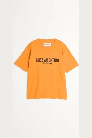 VALENTINO CAMISETA DE ALGODÓN CON ESTAMPADO CHEZ Hombre 3XL