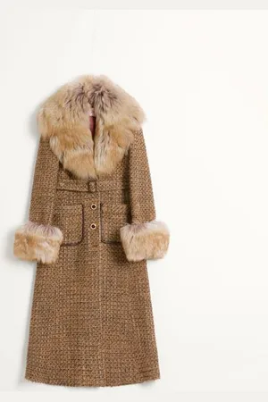 VALENTINO ABRIGO DE FANTASY TWEED Mujer 36