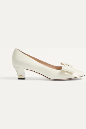 VALENTINO GARAVANI ZAPATO BOWOW DE CABRITILLA CON TACÓN DE 45 MM Mujer 35.5