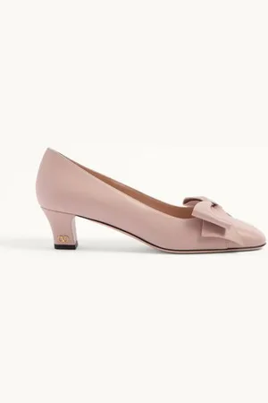 VALENTINO GARAVANI ZAPATO BOWOW DE CABRITILLA CON TACÓN DE 45 MM Mujer 35.5