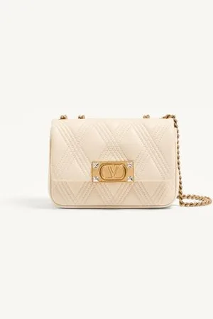 VALENTINO GARAVANI BOLSO DE HOMBRO PEQUEÑO GARAVANI QUILTIE 67 DE CUERO NAPA ACOLCHADO Mujer UNI