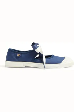 VALENTINO GARAVANI ZAPATILLAS BALLERINAS BAY BY BAY DE LONA Mujer 35.5