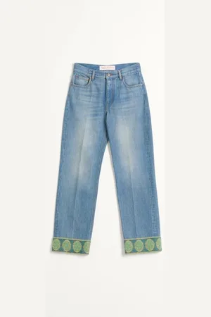 VALENTINO PANTALÓN DE CON RIBETES DE JACQUARD Mujer 24