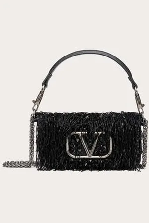 VALENTINO GARAVANI BOLSO DE HOMBRO PEQUEÑO GARAVANI LOCÒ BORDADO Mujer UNI
