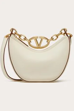 VALENTINO GARAVANI MINIBOLSO HOBO VLOGO MOON DE CUERO NAPA CON CADENA Mujer UNI