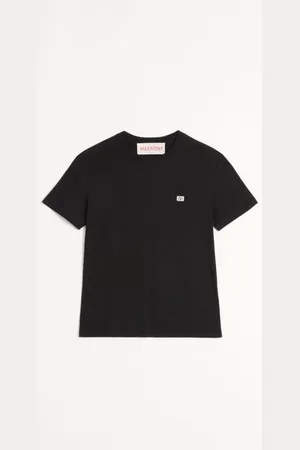 VALENTINO CAMISETA DE ALGODÓN CON PARCHE DEL VLOGO Hombre 3XL