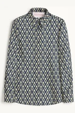 VALENTINO CAMISA DE TWILL TOUTE LA V Mujer 36