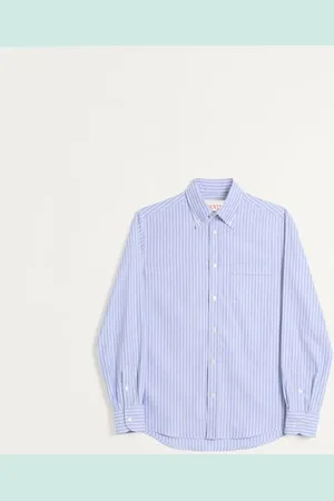 VALENTINO CAMISA DE ALGODÓN CON BORDADO DE VLOGO Hombre 37