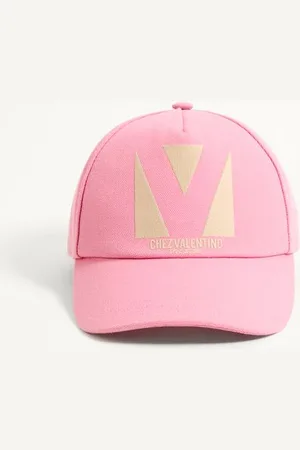 VALENTINO GARAVANI GORRA DE BÉISBOL CHEZ DE ALGODÓN Mujer 55