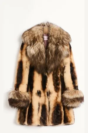 VALENTINO ABRIGO DE PIEL DE OVEJA Mujer 36