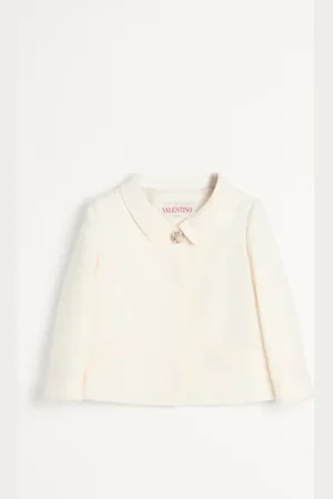 VALENTINO CHAQUETA DE CREPE COUTURE Mujer 36