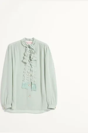 VALENTINO CAMISA DE CREPE DE CHINE Mujer 36