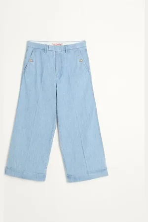 VALENTINO PANTALÓN DE MEZCLILLA CON DOBLADILLO Hombre 44