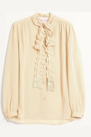 VALENTINO CAMISA DE CREPE DE CHINE Mujer 36