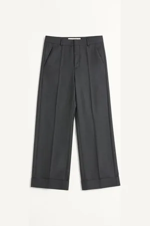 VALENTINO PANTALÓN DE GABARDINA DE LANA CON DOBLADILLO Hombre 44