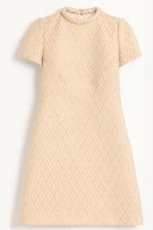 VALENTINO VESTIDO CORTO DE TOUTE LA V LUREX JACQUARD Mujer 36