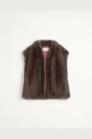 VALENTINO CHALECO DE SHEARLING Mujer 36