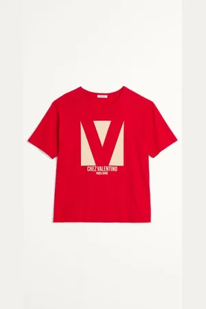 VALENTINO CAMISETA DE ALGODÓN CON ESTAMPADO CHEZ Hombre 3XL