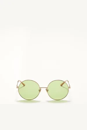 VALENTINO MARCO METÁLICO REDONDO EXTRAGRANDE unisex 57