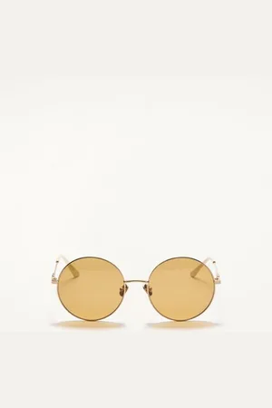 VALENTINO MARCO METÁLICO REDONDO EXTRAGRANDE unisex 57