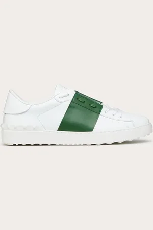 VALENTINO GARAVANI SNEAKERS OPEN DE BECERRO Hombre 39