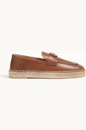 VALENTINO GARAVANI MOCASÍN PALM AVENUE DE CUERO DE BECERRO Hombre 39