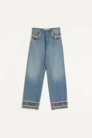 VALENTINO PANTALÓN DE MEZCLILLA CON BORDADO DE CUENTAS Hombre 31