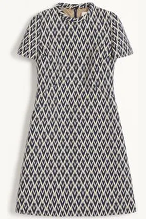 VALENTINO VESTIDO CORTO DE JACQUARD TOUTE LA V Mujer 36