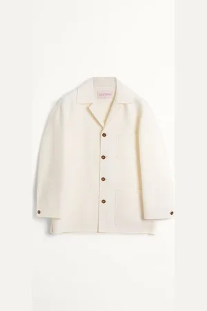 VALENTINO CHAQUETA TIPO SAFARI DE LANA DOBLE Hombre 44