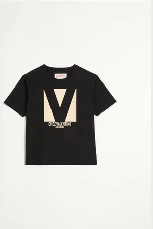 VALENTINO CAMISETA DE ALGODÓN CON ESTAMPADO CHEZ Hombre 3XL