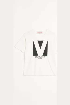VALENTINO CAMISETA DE ALGODÓN CON ESTAMPADO CHEZ Hombre 3XL