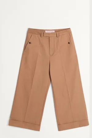VALENTINO PANTALÓN DE GABARDINA DE ALGODÓN Hombre 44