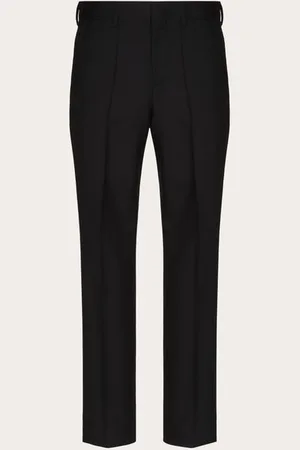 VALENTINO PANTALONES DE LANA MOHAIR Hombre 44