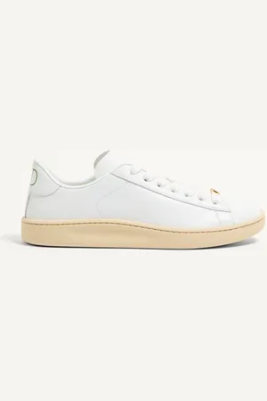 VALENTINO GARAVANI ZAPATILLA ROYCO DE CUERO NAPA DE BECERRO Mujer 35.5