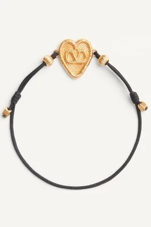 VALENTINO GARAVANI PULSERA GARAVANI FIL PERDU DE ALGODÓN ENCERADO Mujer UNI