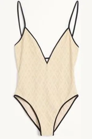 VALENTINO TRAJE DE BAÑO DE JACQUARD TOUTE LA V Mujer L