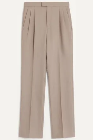 VALENTINO PANTALONES DE GABARDINA DE LANA Hombre 44