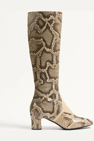VALENTINO GARAVANI BOTA EQUIVOQUE DE PITÓN CON TACÓN DE 60 MM Mujer 36.5